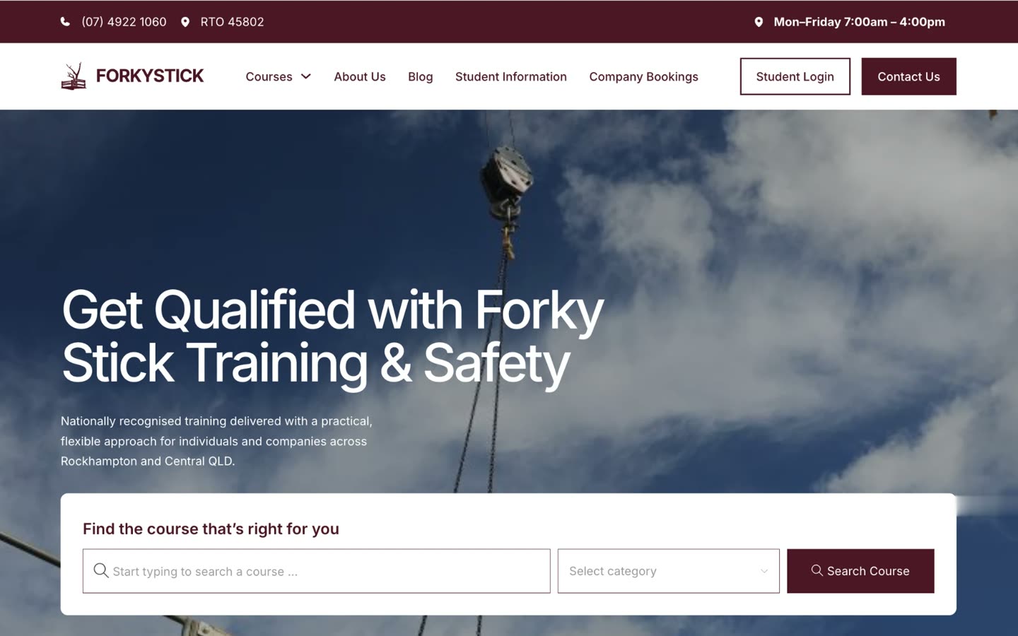 Forky Stick website